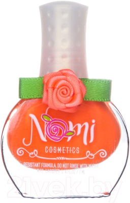 Лак для ногтей детский Nomi 14 Оранжевый неон
