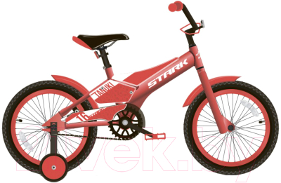 Детский велосипед STARK Tanuki 16 Boy 2020 (красный/белый)
