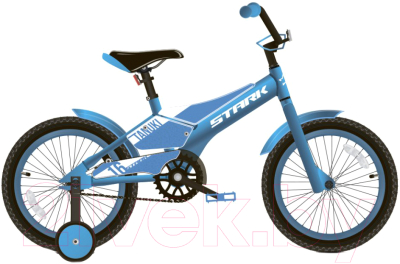 Детский велосипед STARK Tanuki 18 Boy 2020 (голубой/белый)