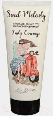 

Крем для тела Liv Delano, Lady Courage парфюмированный для тела и рук