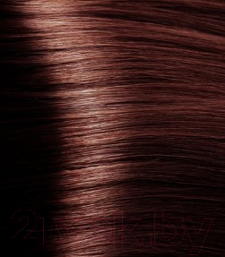 Крем-краска для волос Kapous Studio Professional с женьшенем и рисовыми протеинами 5.64 (светло-коричневый красно-медный)