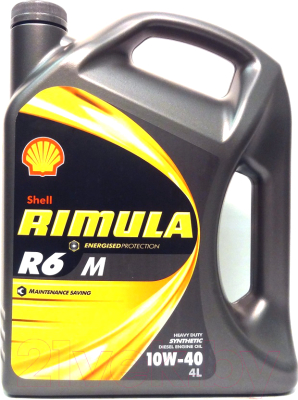 Моторное масло Shell Rimula R6 M 10W40 (4л)