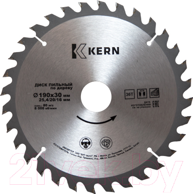 Пильный диск Kern KE172021