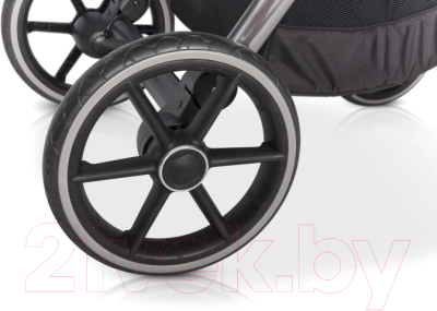 Детская универсальная коляска Riko Qubus 3 в 1 (04/Platinum)