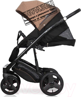 Детская универсальная коляска Riko Basic Aicon Ecco 3 в 1 (06/коричневый)