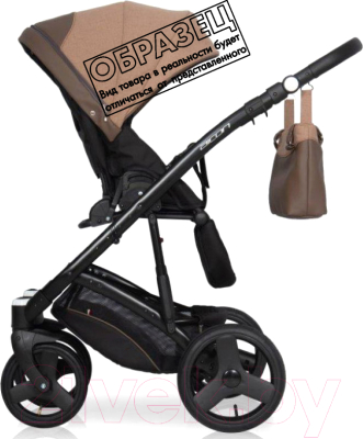 Детская универсальная коляска Riko Basic Aicon Ecco 3 в 1 (05/графитовый)