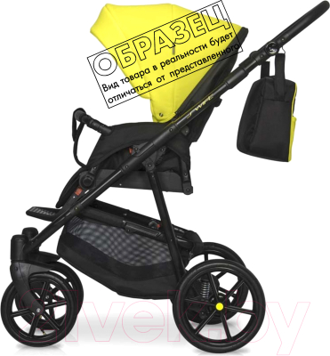 Детская универсальная коляска Riko Swift Neon 2 в 1 (23/crazy yellow)