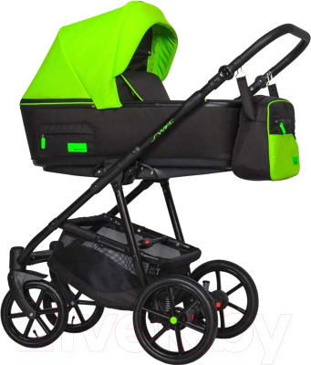 Детская универсальная коляска Riko Swift Neon 3 в 1 (21/ufo green)