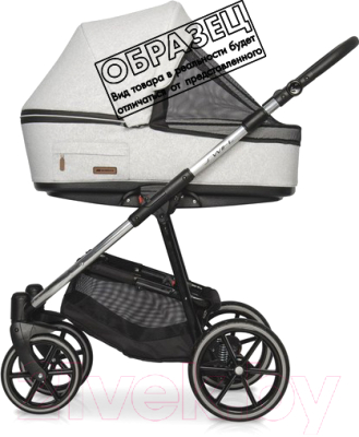 Детская универсальная коляска Riko Swift Premium 3 в 1 (12/titanium)