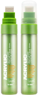 

Маркер художественный Montana, Acrylic S6000 Shock Green Light / 323348