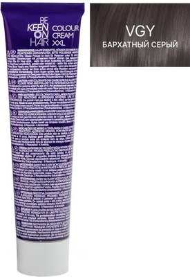 Крем-краска для волос KEEN Colour Cream бархатисто-серый (100мл) - 