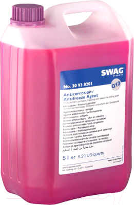 Антифриз Swag G13 концентрат / 30938201 (5л, сиреневый)