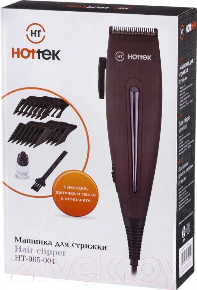 Машинка для стрижки волос Hottek HT-965-004