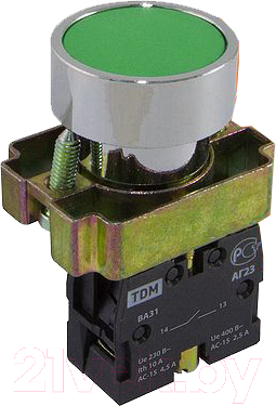 Кнопка для пульта TDM SQ0704-0038 (зеленый)