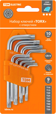 Набор ключей TDM SQ1021-0102