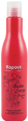 Шампунь для волос Kapous Professional для укрепления и стимуляции роста волос с биотином (250мл)