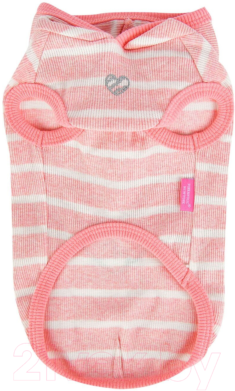 Футболка для животных Pinkaholic Mamours с капюшоном / NATA-TS7565-IP-M (розовый) — фото 2