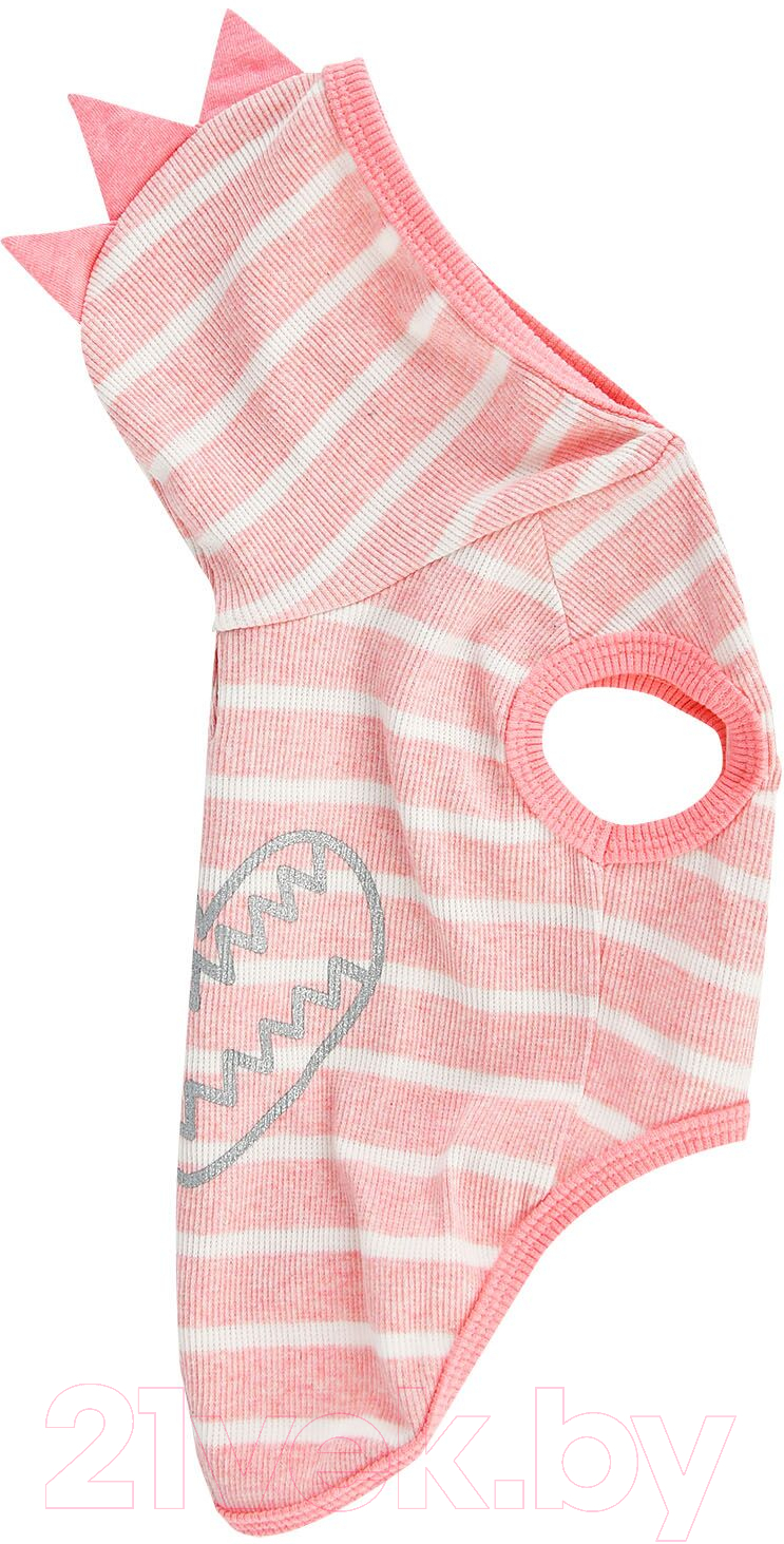 Футболка для животных Pinkaholic Mamours с капюшоном / NATA-TS7565-IP-M (розовый) — фото 3