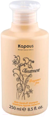 Шампунь для волос Kapous Fragrance Free Treatment против перхоти (250мл)