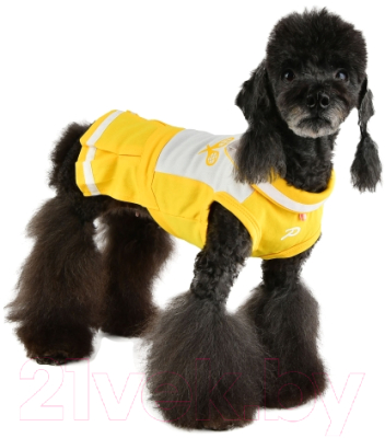 Платье для животных Puppia Ace / PATA-OP1742-YE-M (M, желтый)