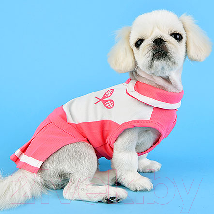 Платье для животных Puppia Ace / PATA-OP1742-PK-L (L, розовый) — фото 6