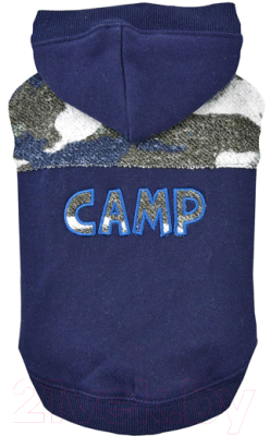 

Толстовка для животных Puppia, Camp с капюшоном / PARD-TS1566-NY-S