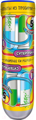 

Набор для опытов КАРРАС, Опыты в колбе. Супер губка / 305