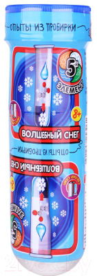 

Набор для опытов КАРРАС, Опыты в колбе. Волшебный снег / 306