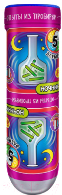 

Набор для опытов КАРРАС, Опыты в колбе. Ночник / 308