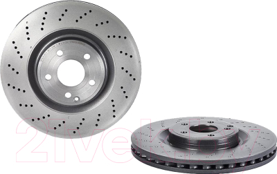 Тормозной диск Brembo 09B85551