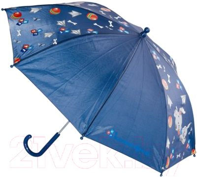 Зонт-трость Котофей 03707018-10 (серый)