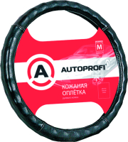 Оплетка на руль Autoprofi AP-765 BK (M) - 