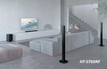 Домашний кинотеатр Sony HT-S700 + Blu-Ray плеер 4K Ultra HD UBP-X700
