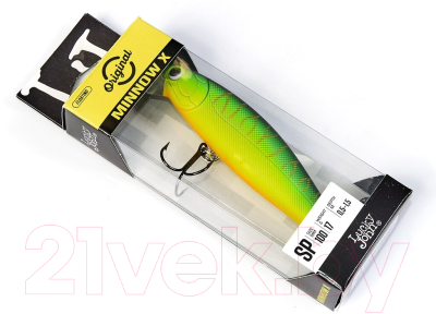 Изображение товара Воблер Lucky John Original Minnow X 10.00/M03 / LJO0810SP-M03