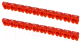 Маркер кабельный TDM SQ0534-0018 (150шт, красный) - 