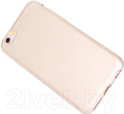 Чехол-накладка Case Deep Matte iPhone 6/6S (золото матовый)