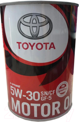 Моторное масло TOYOTA Motor Oil 5W30 GF-5 SN / 0888010706 (1л)