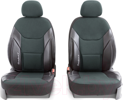 Комплект чехлов для сидений Autoprofi Comfort X COM-1505GJ BK/Gun Metal