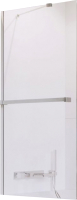 Стеклянная шторка для ванны Radaway Idea PNJ 70 / 10001070-01-01W (с полотенцедержателем)