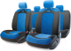 Комплект чехлов для сидений Autoprofi Extreme XTR-803 BK/BL (M) - 