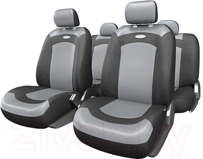 Комплект чехлов для сидений Autoprofi Extreme XTR-803 BK/GY (M)