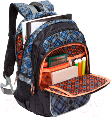 Школьный рюкзак Orange Bear VI-56 (черный)