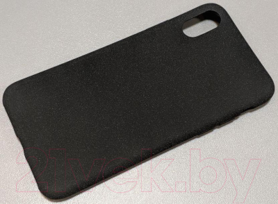 Чехол-накладка Case Rugged для iPhone Х (черный матовый)