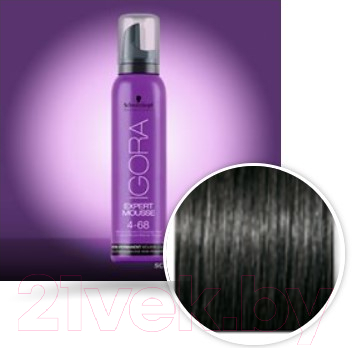 Тонирующий мусс для волос Schwarzkopf Professional Igora Expert Mousse Semi-Permanent Mousse Color 3-0 (100мл)