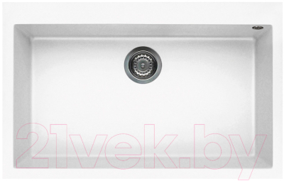 

Мойка кухонная Elleci, Quadra 130 White K96 / LKQ13096