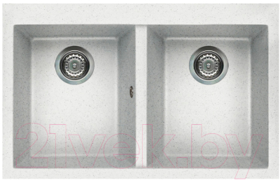 

Мойка кухонная Elleci, Quadra 350 Bianco Pietra G52 / LGQ35052