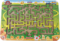 

Развивающая игра WoodLand Toys, Лабиринт с шариками малый / 018102