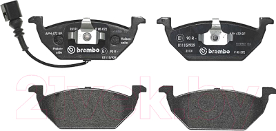 Тормозные колодки Brembo P85072