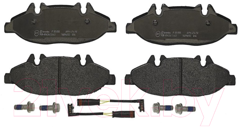 Тормозные колодки Brembo P50050