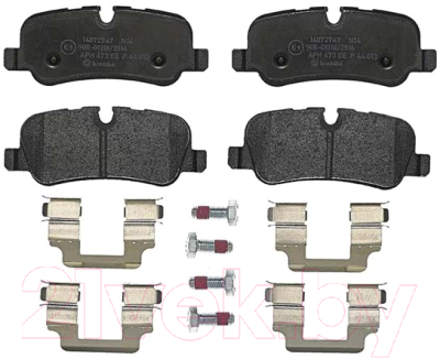 

Тормозные колодки Brembo, P44013